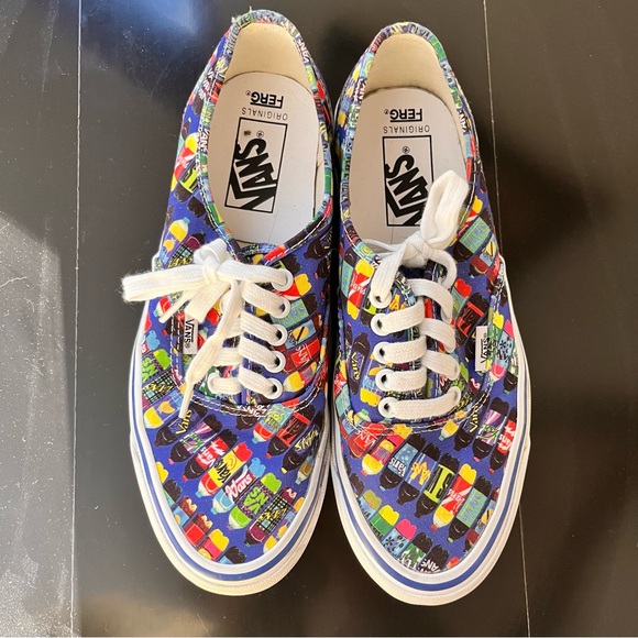 VANS Authentic Fergadelic Soda Pop Multicolor Shoe - Picture 4 of 5